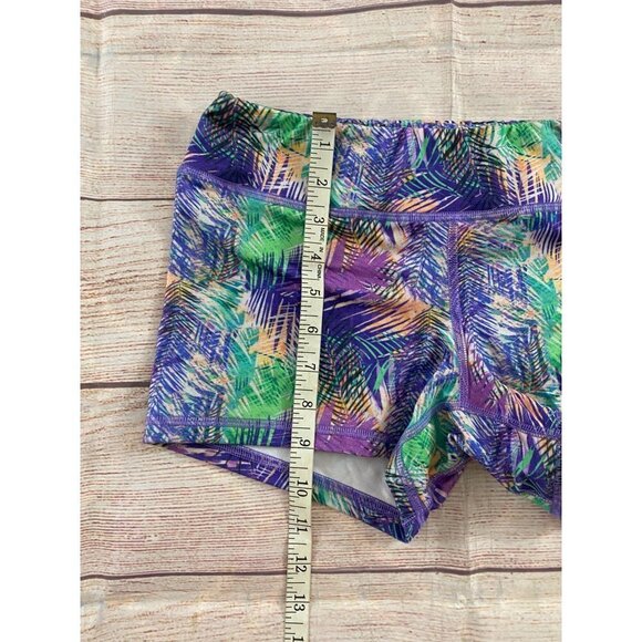 Fleo Women's Crossfit Leaf Barbella Box Athletic Shorts - Medium - Picture 5 of 11
